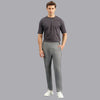 Hint Track Pant with Side Panel, Piping, Zippered Side Pockets, Self-Fabric Elasticated Waistband with Drawcord