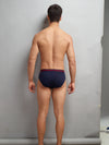 HINT IN STYLO BRIEF # PLAIN - Navy (Pack of 2)